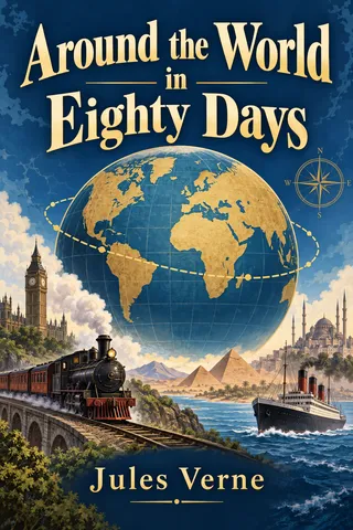 Cover of Around the World in Eighty Days